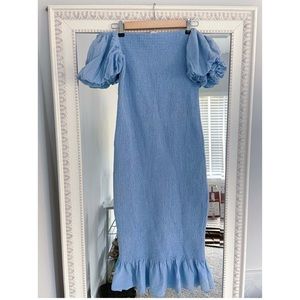Baltic Born Smocked Midi Dress